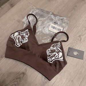 NWT Darc Sport Dual Everson Seamless Bra in Purple Dusk